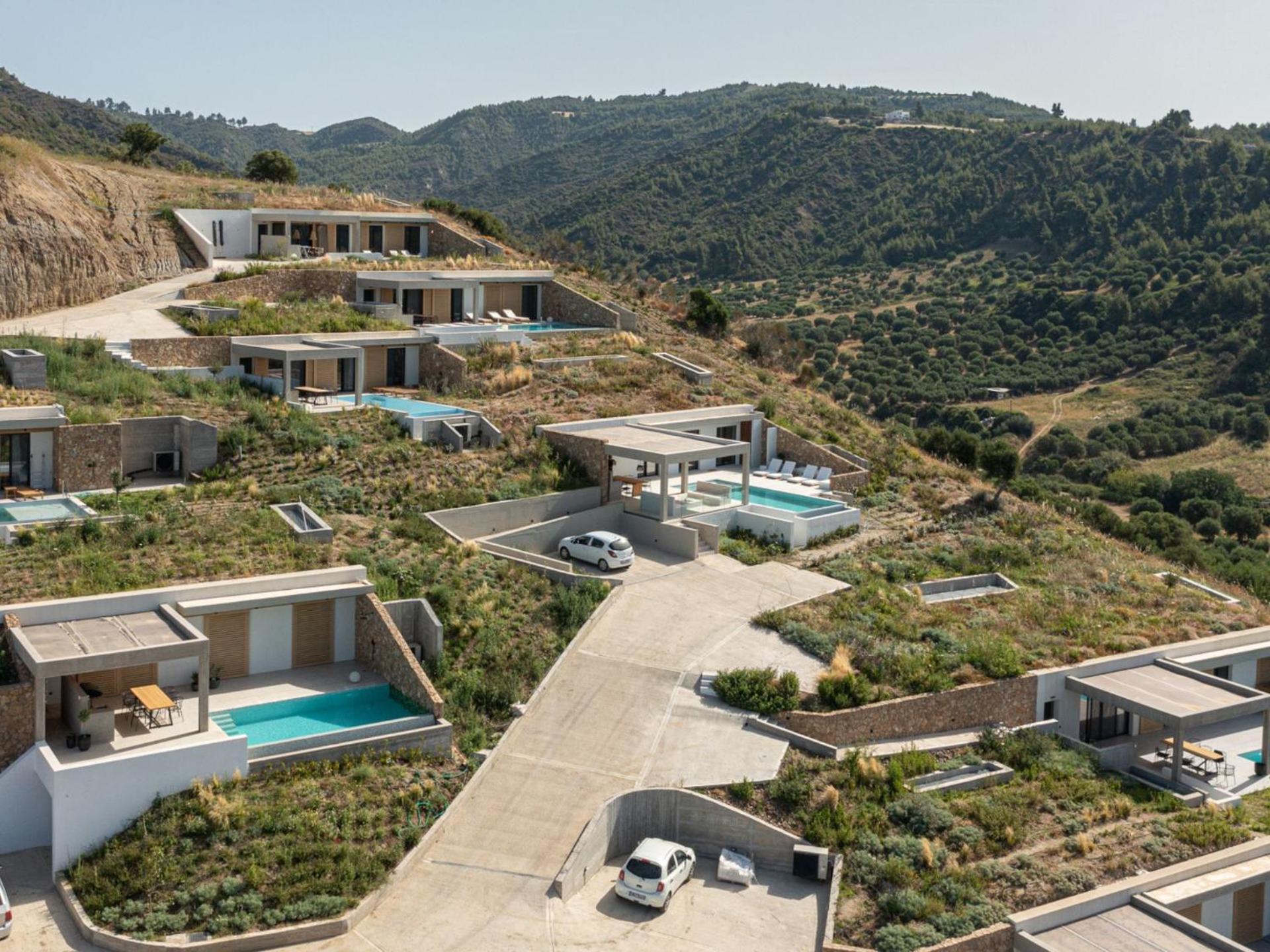 Design Villa Nea Skioni By Halkidiki Villas ภายนอก รูปภาพ